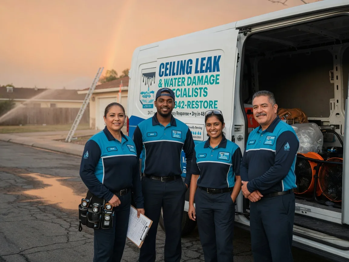 Ceiling Leak Cleanup company in Tererro, NM