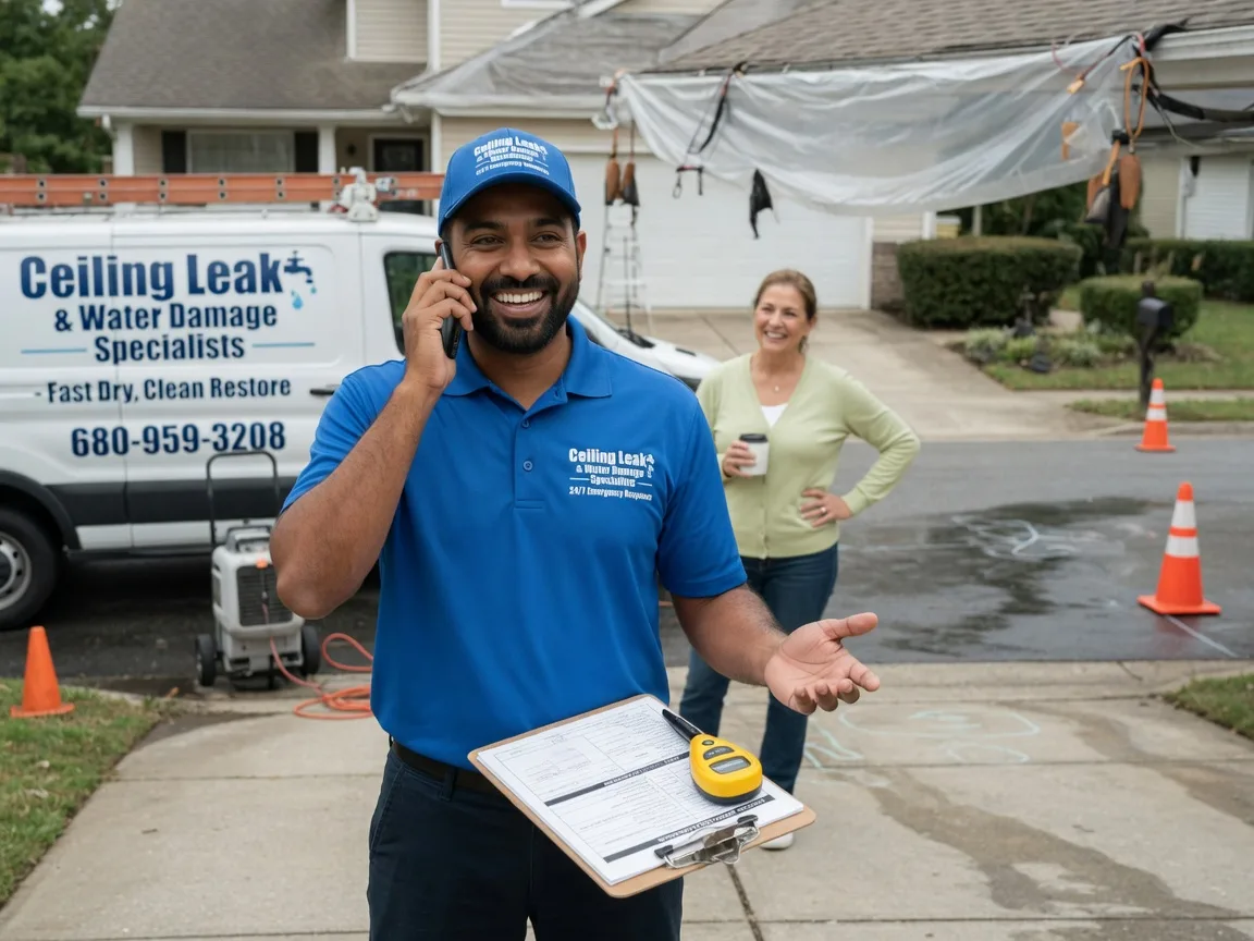 Ceiling Leak Cleanup Tererro, NM FAQs